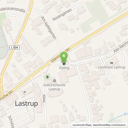 Standortübersicht der Tankstelle EWE Go GmbH in 49688 Lastrup