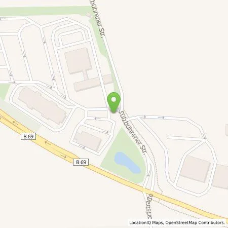 Standortübersicht der Tankstelle EWE Go GmbH in 49685 Emstek