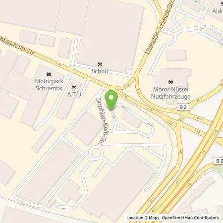 Standortübersicht der Tankstelle EWE Go GmbH in 95448 Bayreuth