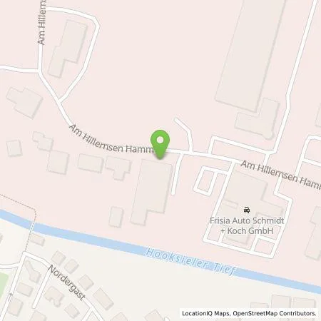 Standortübersicht der Tankstelle EWE Go GmbH in 26441 Jever