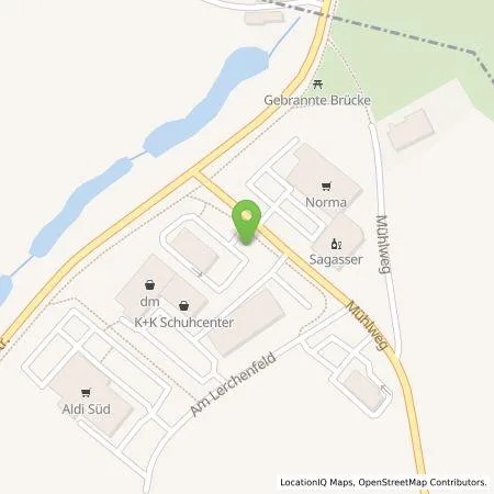 Standortübersicht der Tankstelle EWE Go GmbH in 96465 Neustadt/Coburg