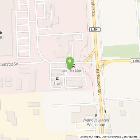 Standortübersicht der Tankstelle EWE Go GmbH in 69126 Heidelberg