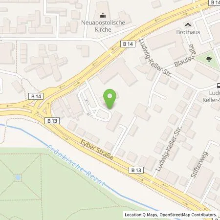 Standortübersicht der Tankstelle EWE Go GmbH in 91522 Ansbach