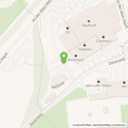 Standortübersicht der Tankstelle EWE Go GmbH in 26871 Papenburg