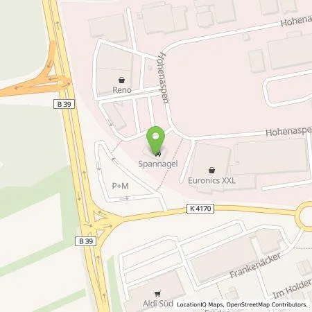 Standortübersicht der Tankstelle EWE Go GmbH in 69231 Rauenberg