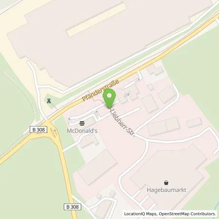 Standortübersicht der Tankstelle EWE Go GmbH in 88161 Lindenberg