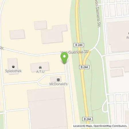 Standortübersicht der Tankstelle EWE Go GmbH in 38350 Helmstedt