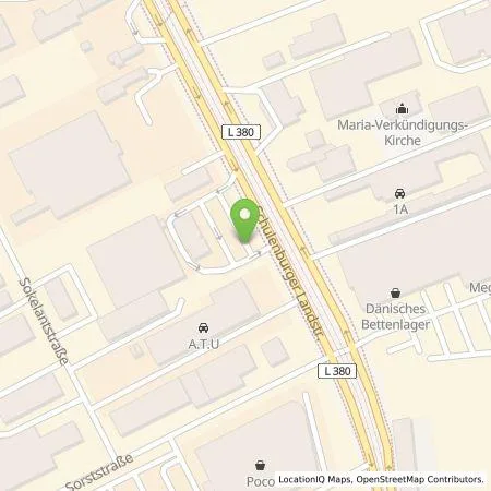 Standortübersicht der Tankstelle EWE Go GmbH in 30165 Hannover