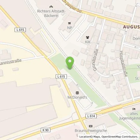 Standortübersicht der Tankstelle EWE Go GmbH in 38304 Wolfenbüttel