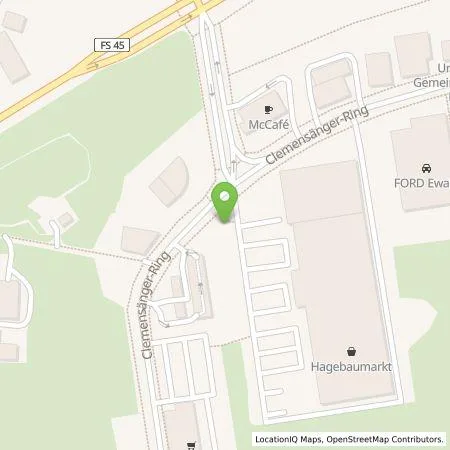 Standortübersicht der Tankstelle EWE Go GmbH in 85356 Freising