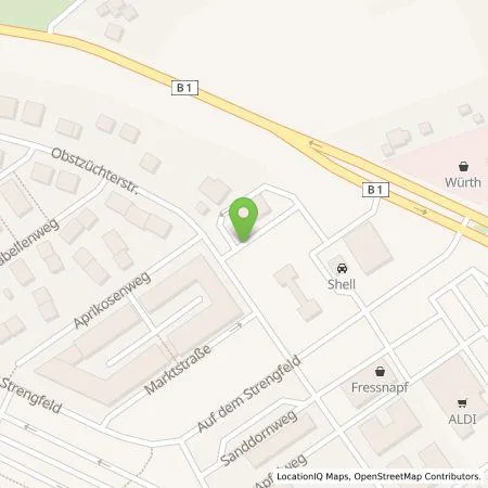 Standortübersicht der Tankstelle EWE Go GmbH in 14542 Werder