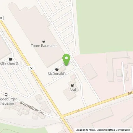 Standortübersicht der Tankstelle EWE Go GmbH in 06118 Halle