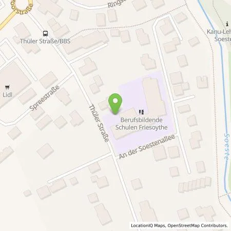 Standortübersicht der Tankstelle EWE Go GmbH in 26169 Friesoythe