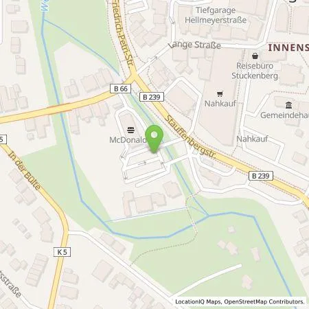 Standortübersicht der Tankstelle EWE Go GmbH in 32791 Lage