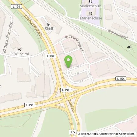 Standortübersicht der Tankstelle EWE Go GmbH in 45276 Essen