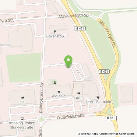 Standortübersicht der Tankstelle EWE Go GmbH in 85737 Ismaning