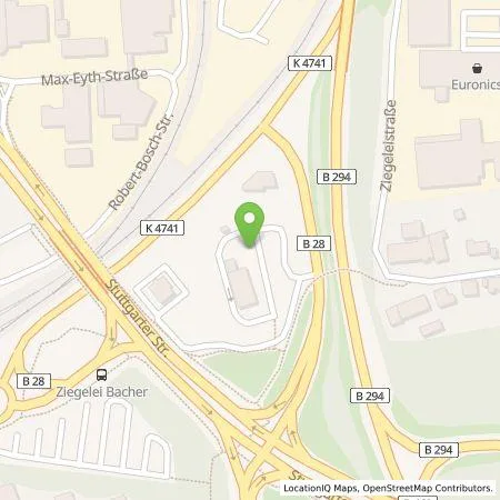 Standortübersicht der Tankstelle EWE Go GmbH in 72250 Freudenstadt