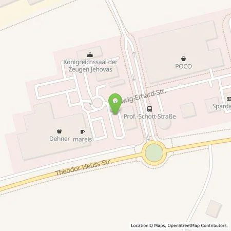 Standortübersicht der Tankstelle EWE Go GmbH in 84034 Landshut