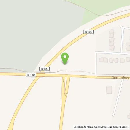 Standortübersicht der Tankstelle EWE Go GmbH in 17389 Anklam