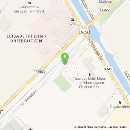 Standortübersicht der Tankstelle EWE Go GmbH in 26676 Barßel