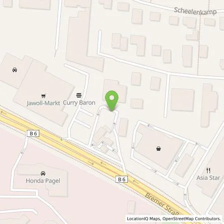 Standortübersicht der Tankstelle EWE Go GmbH in 30827 Garbsen