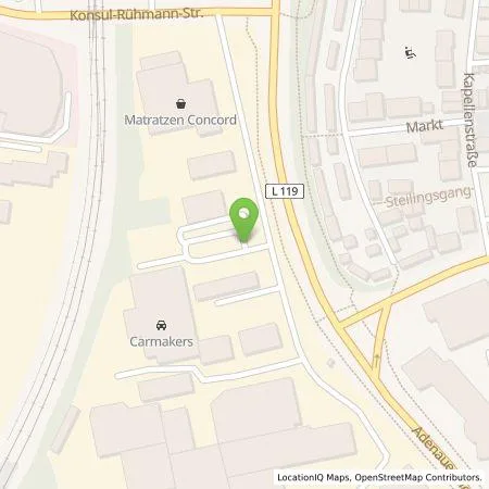 Standortübersicht der Tankstelle EWE Go GmbH in 25524 Itzehoe