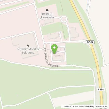 Standortübersicht der Tankstelle EWE Go GmbH in 74248 Ellhofen