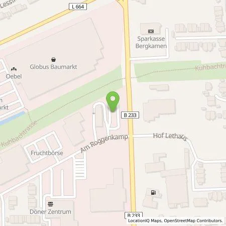 Standortübersicht der Tankstelle EWE Go GmbH in 59192 Bergkamen