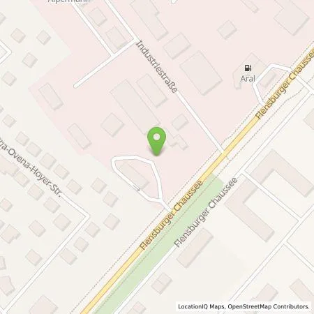 Standortübersicht der Tankstelle EWE Go GmbH in 25813 Husum