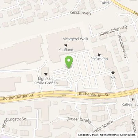 Standortübersicht der Tankstelle EWE Go GmbH in 90522 Oberasbach