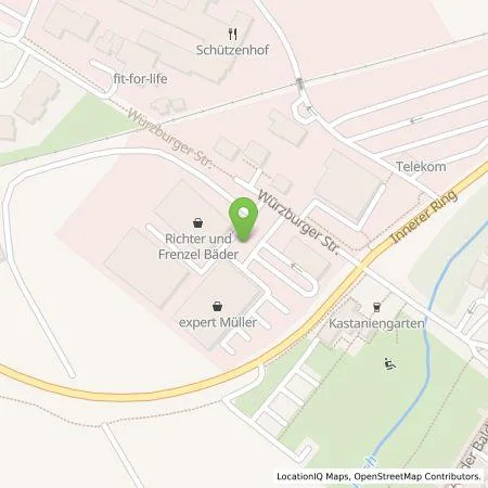 Standortübersicht der Tankstelle EWE Go GmbH in 86720 Nördlingen