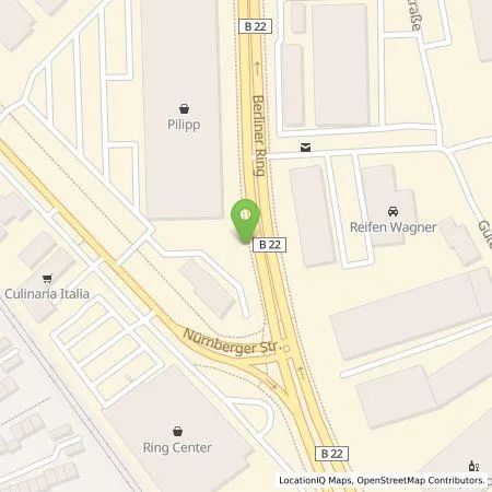 Standortübersicht der Tankstelle EWE Go GmbH in 96050 Bamberg