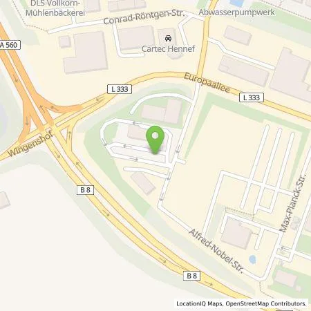 Standortübersicht der Tankstelle EWE Go GmbH in 53773 Hennef