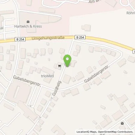 Standortübersicht der Tankstelle EWE Go GmbH in 36341 Lauterbach