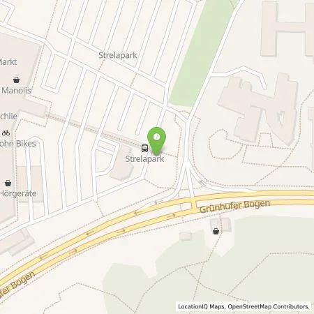 Standortübersicht der Tankstelle EWE Go GmbH in 18437 Stralsund