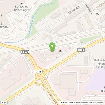 Standortübersicht der Tankstelle EWE Go GmbH in 53347 Alfter