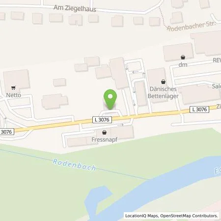 Standortübersicht der Tankstelle EWE Go GmbH in 35066 Frankenberg