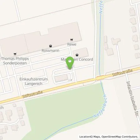 Standortübersicht der Tankstelle EWE Go GmbH in 50171 Kerpen