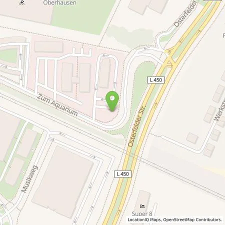 Standortübersicht der Tankstelle EWE Go GmbH in 46047 Oberhausen