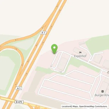 Standortübersicht der Tankstelle EWE Go GmbH in 49549 Ladbergen