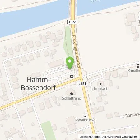 Standortübersicht der Tankstelle EWE Go GmbH in 45721 Haltern am See