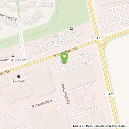 Standortübersicht der Tankstelle EWE Go GmbH in 47506 Neukirchen-Vluyn