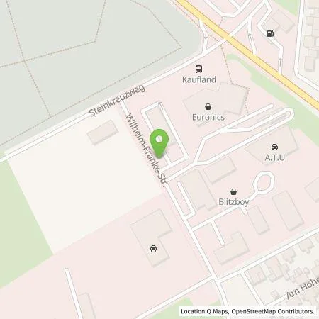 Standortübersicht der Tankstelle EWE Go GmbH in 06618 Naumburg