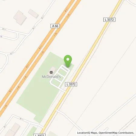 Standortübersicht der Tankstelle EWE Go GmbH in 36381 Schlüchtern