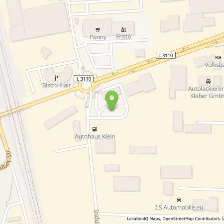 Standortübersicht der Tankstelle EWE Go GmbH in 68623 Lampertheim