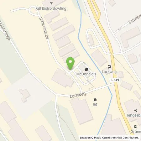 Standortübersicht der Tankstelle EWE Go GmbH in 59846 Sundern