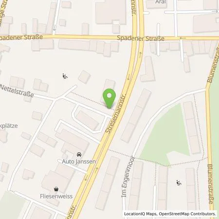 Standortübersicht der Tankstelle EWE Go GmbH in 27580 Bremerhaven