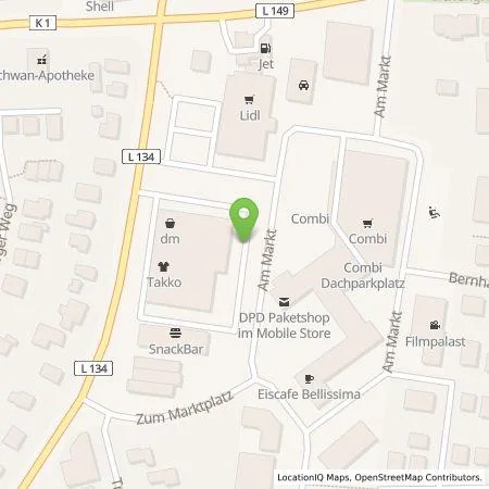 Standortübersicht der Tankstelle EWE Go GmbH in 28790 Schwanewede