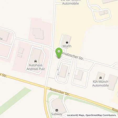 Standortübersicht der Tankstelle EWE Go GmbH in 01587 Riesa