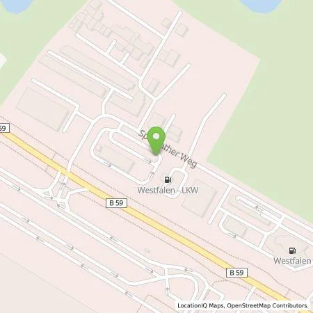 Standortübersicht der Tankstelle EWE Go GmbH in 50829 Köln